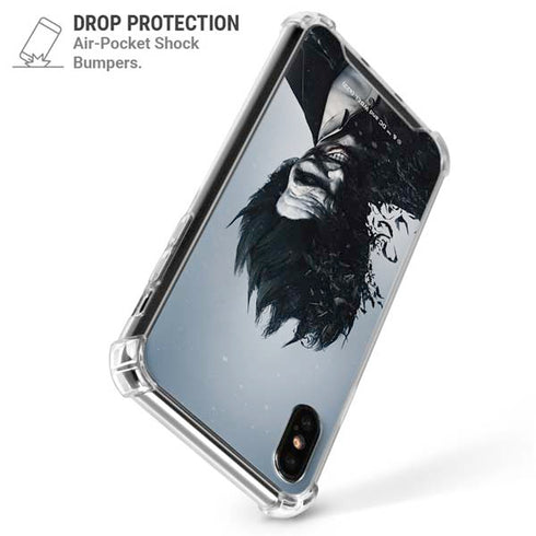 DC Comics Arkham Origins Joker Arkham iPhone XS Max Clear Case